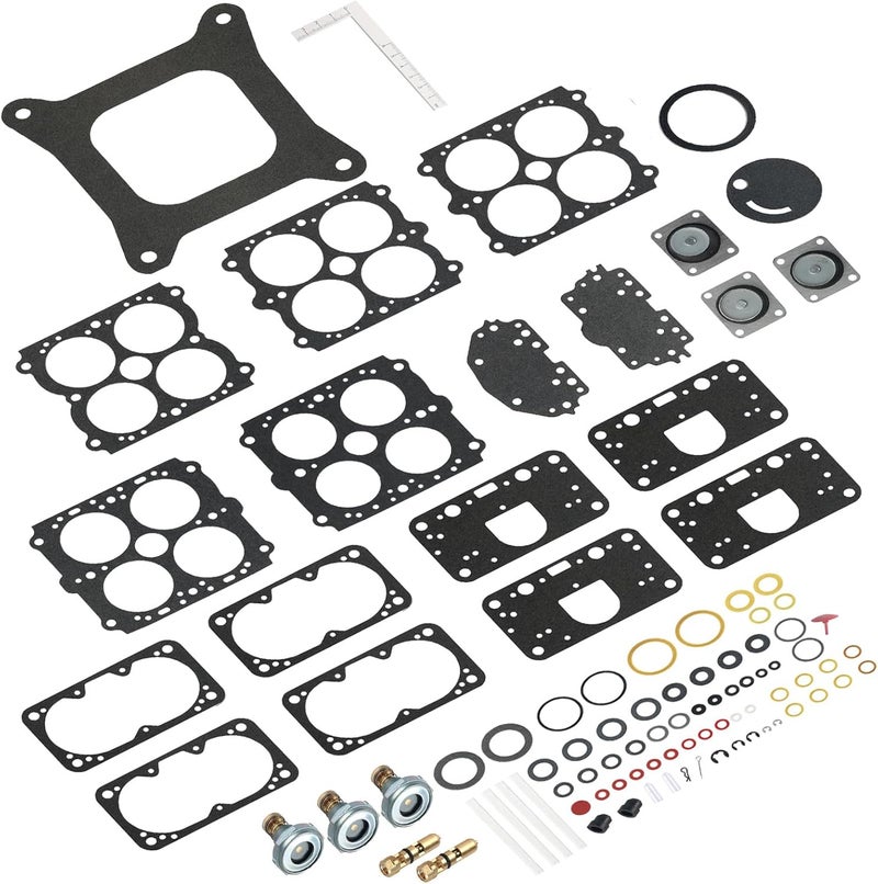 Kolasina 37-485 Carburetor Rebuild Kit Fit for Holley 4 Barrel Gasoline Double Pumper Carburetors (Models 4150, 600, 650, 700, 750, 800, 850 CFM) - Image 3